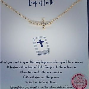 COPY - 🆕Leap Of Faith Inspirational Necklace🙏🙏